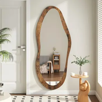 Vintage Asymmetrical Wall Mirror 1