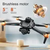 New M33 RC Drone 4K Professinal With Wide Angle Triple HD Camera Foldable RC Helicopter WIFI FPV Height Hold Toy Drone 5
