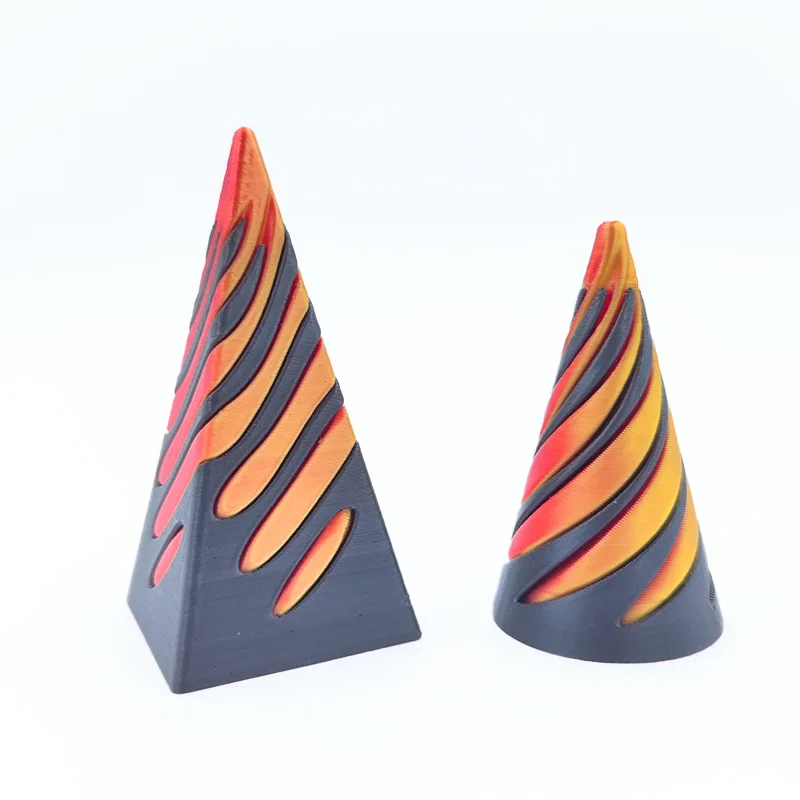 Cone-shaped pyramid