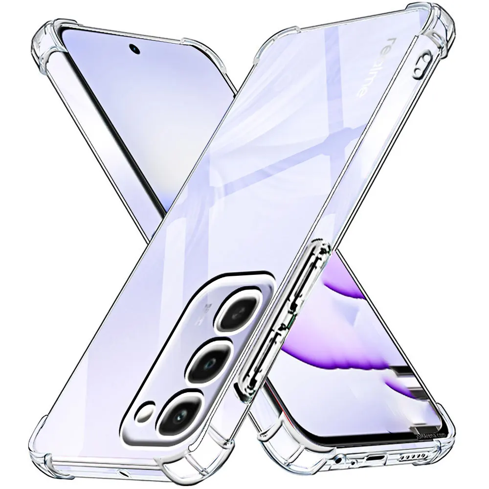 Shockproof Transparent Soft Phone Case - Enhanced Protection