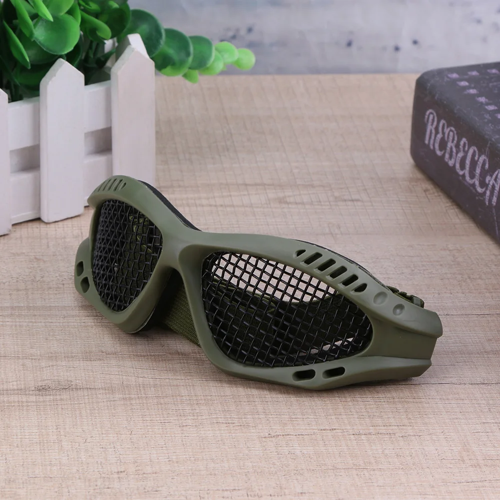 Outdoor Paintball Goggle Hunting Airsoft Net Eyewear Tactical Eyes