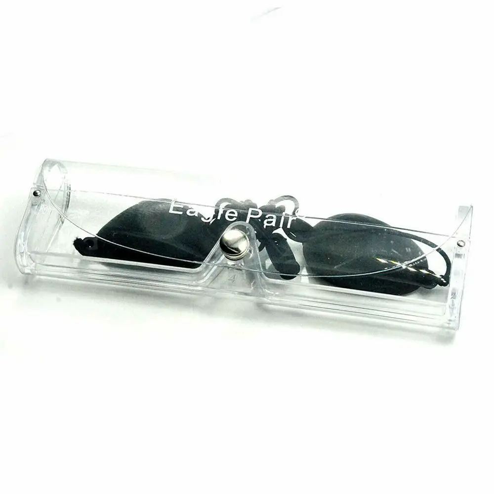 OD5+ IPL 190nm-2000nm Laser Protective Goggles Black Cosmetic Beauty Patient Eyepatch