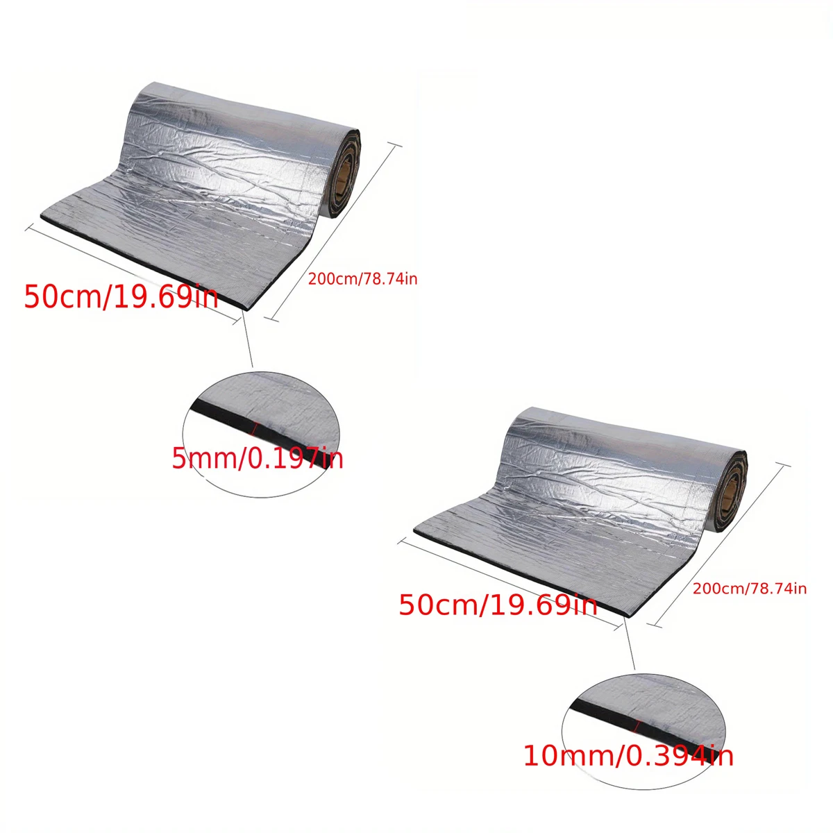 Soundproofing Cotton Sound Insulation Cotton Self Adhesive Aluminum Foil Backing Adhesive Soundproof Cotton B1 Grade Flame Retardant Insulation Cotton Roof Aluminum Foil