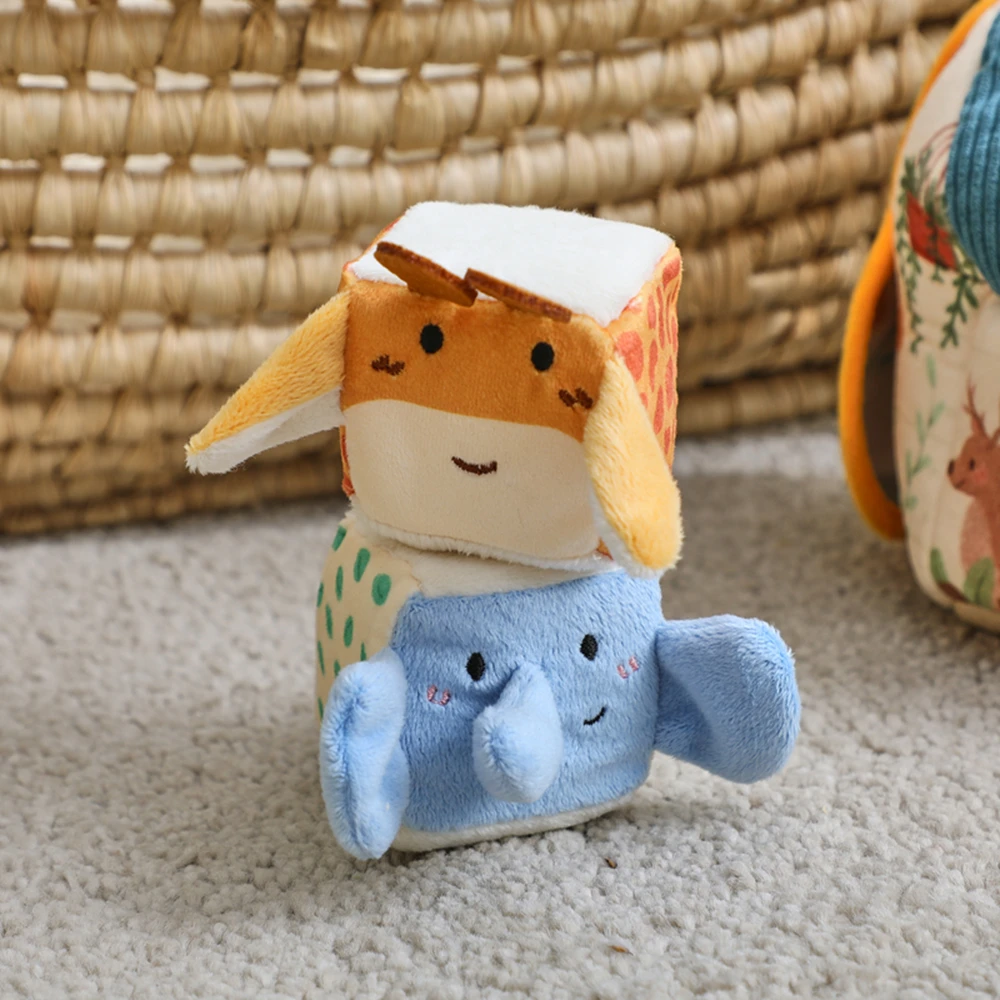 Montessori Sensory Busy Box – Soft Farm Animal Toy & Finger Exercise Game for Kids