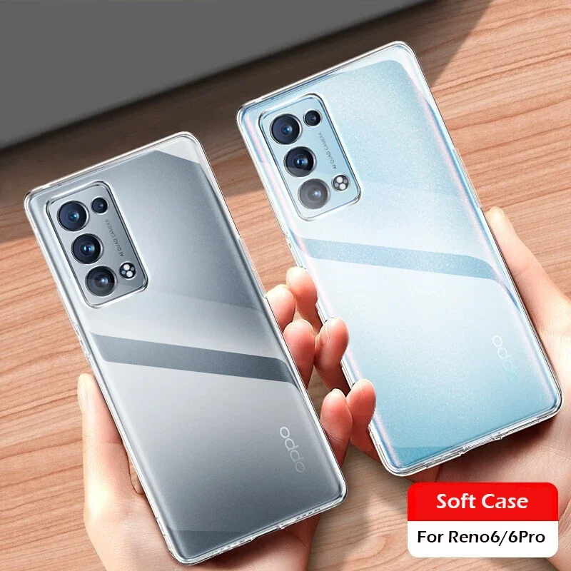 Sleek Clear Soft TPU Phone Case - Enhanced Protection Back Cover