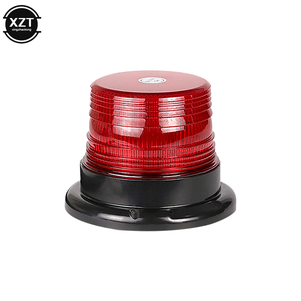 Amber 12V/24V Magnetic Mounted Vehicle Car LED Strobe Warning light Police Flashing Lights led Emergency Lights Beacon