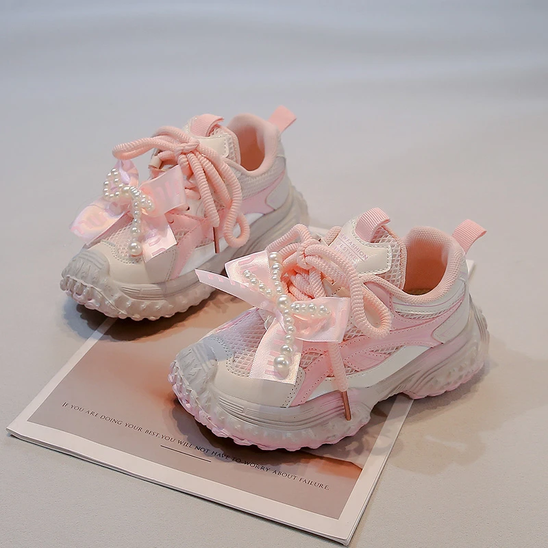 Boys Girls Sneakers Lightweight Anti-Slip Breathable Comfort Unisex-Child Sports Running Walking Athletic Shoes for Kids 5