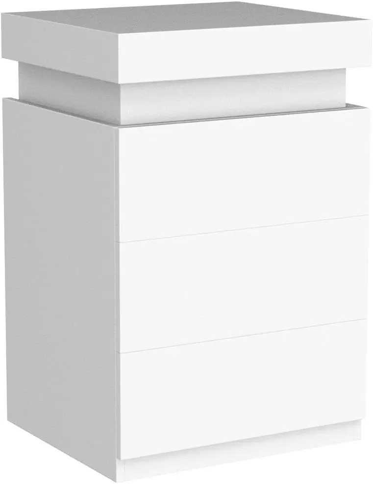 Nightstands Set of 2 Nightstand Charging Station Sliding Top