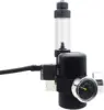 FZONE Aquarium CO2 Regulator for Paintball with DC Solenoid and Aluminum Alloy Bubble Counter and Check Valve For Plant Tank 2