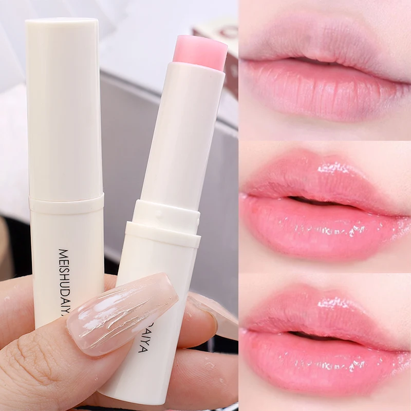 

Color-changing Lip Balm Lasting Moisturizing Anti-dry Anti-crack Lipstick Nourishing Lips Removing Dead Skin Lips Care Cosmetics