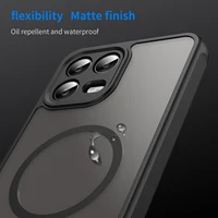 For T-Moble REVVL 8 Pro Phone case, Frosted magnetic phone case with colorful design For T Phone 3 Pro Black Cases Cover - Image 4