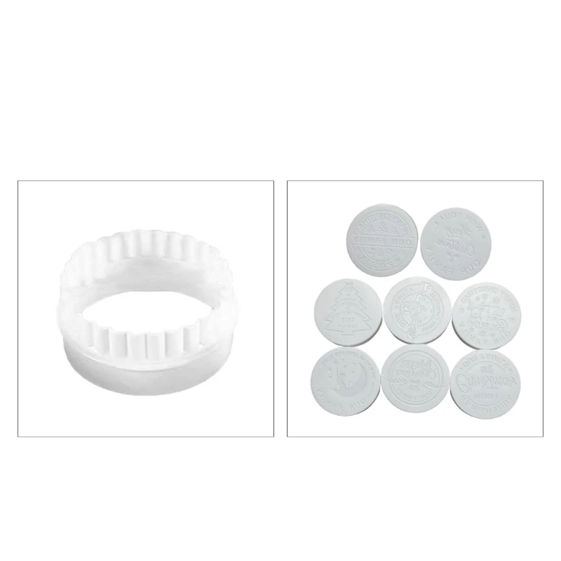 

Baking Molds Festive Cookie Cutters Christmas Series Cookie Moulds Biscuit Stamps Baking Tools for Handmade Treats