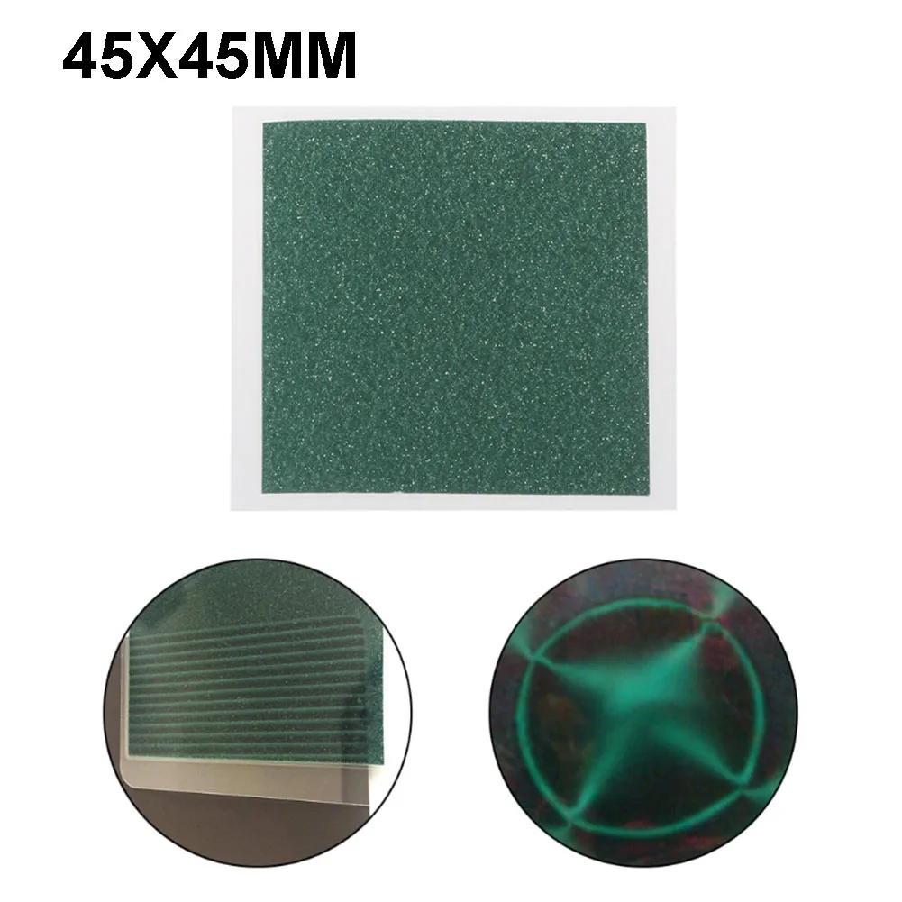 Magnetic Field Viewer Viewing Film Membrane Magnet Card Detector Pattern Display Magnetic Field Observation Film 45x45mm