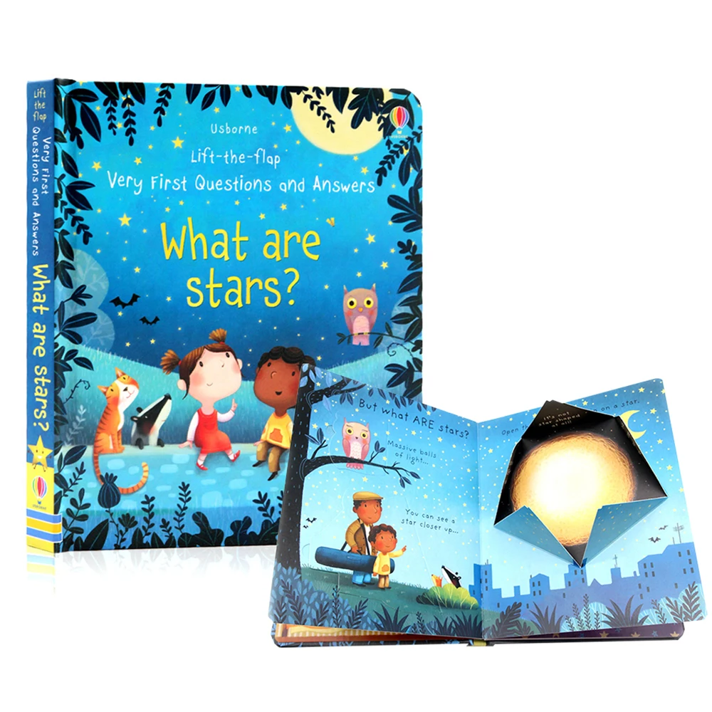 Kids Scientific Knowledge Learning Picture Books Usborne English Daily Knowledge Reading Book Early Educational Montessori 3