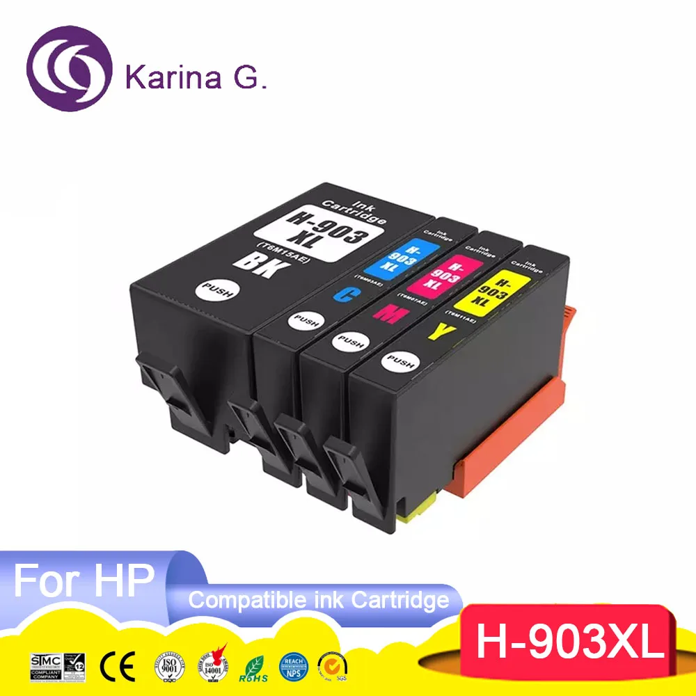 903 907 XL 903XL 907XL Premium Compatible Inkjet Ink Cartridge for 903XL For Of