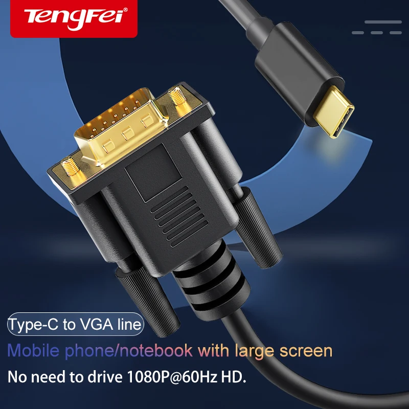 USB C-VGA  USB  C ̺-Apple macbook air macbook pro Է¿ vga Է usb-c ̺-vga  ִ 1080P