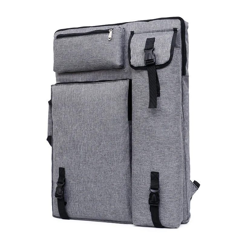 Étui de portefeuille d'art 65x47cm, sacs d'art étanches pour fournitures/tableau d'affichage/projet/étui à dessin