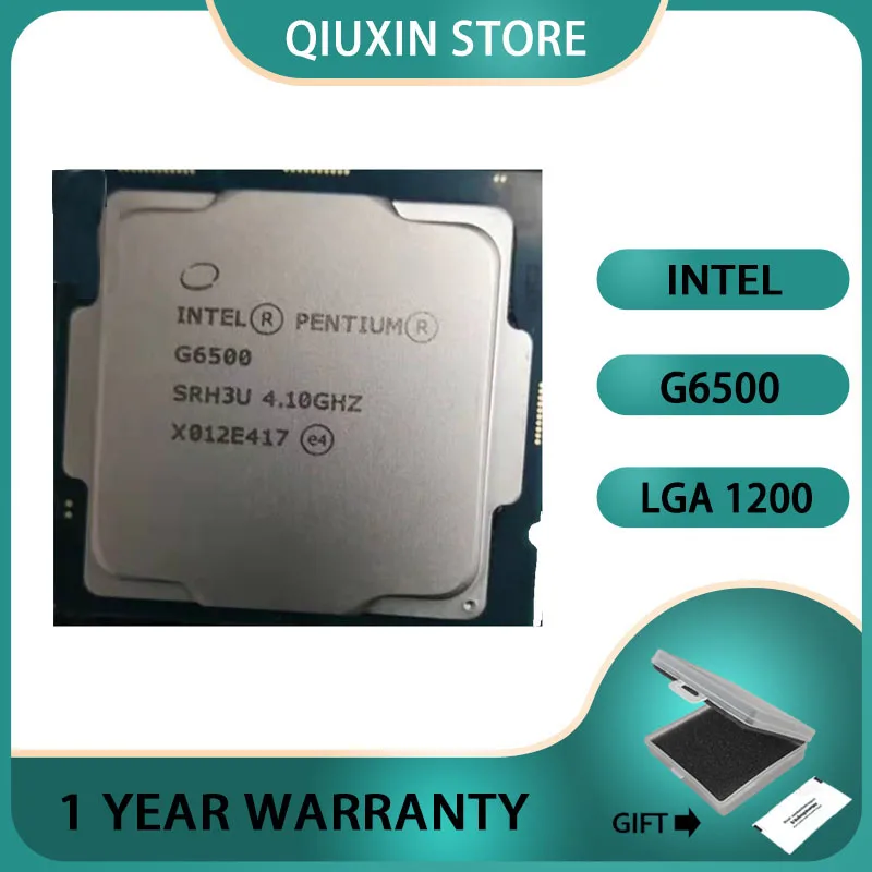 Процессор Intel Pentium G6500 4,1 ,4M 58 Вт Lga 1200Ггц Двухъядерный Четырехпоточный Цпу