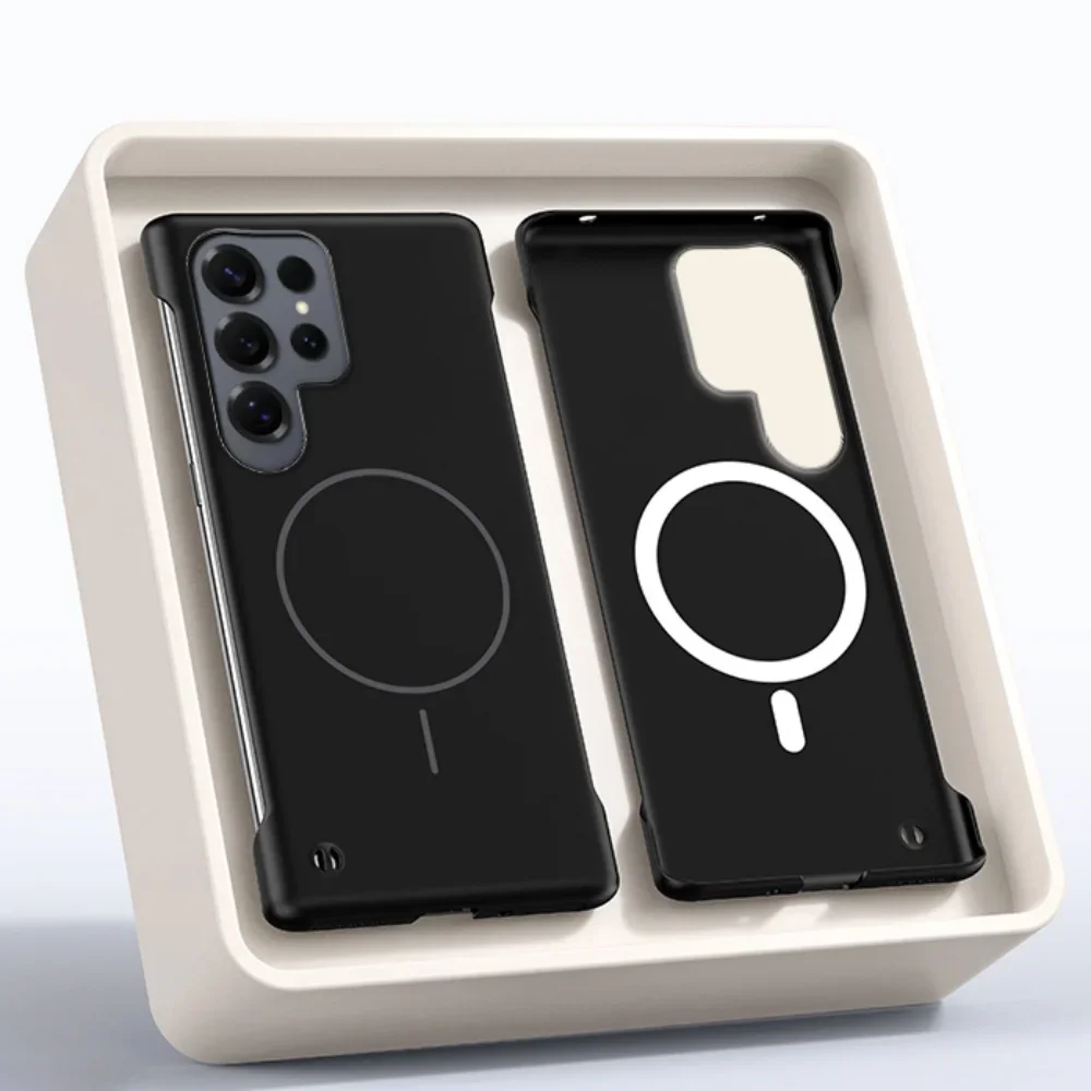 Magnetic Ultra Thin Shockproof Phone Case with Matte Finish