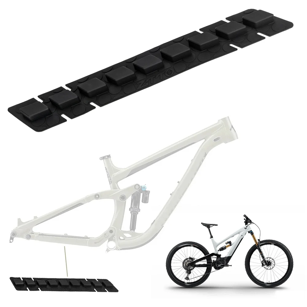 3D Silicone Bicycle Chainstay Protector Pad Chain Protection Sticker Bicycle Frame Chain Guard for Road Mountain Bike