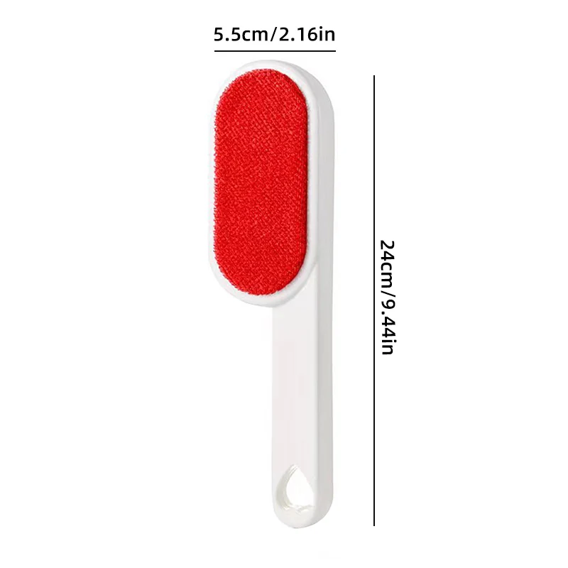 1pc Double Sided Lint Resistant Brush for Dog Dust Lint on Velvet Surfaces, Pet Grooming Accessories 5