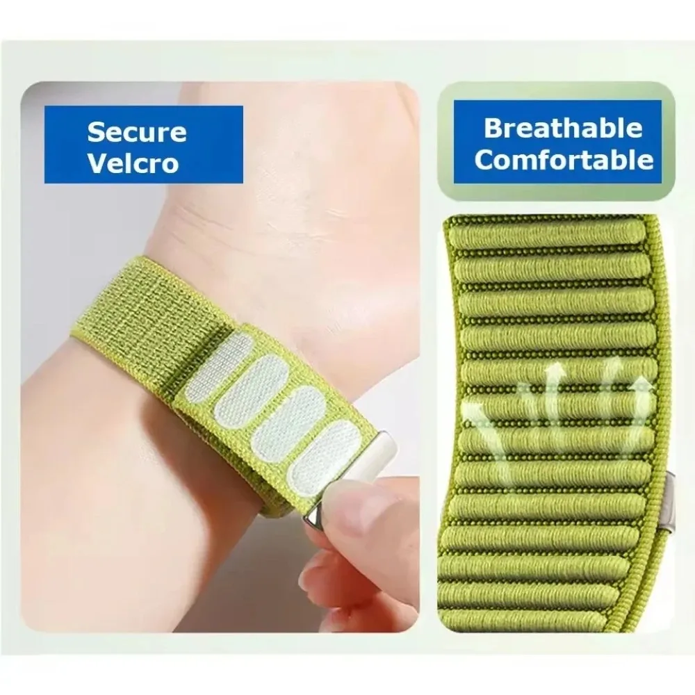 Sport Nylon Loop Strap - Adjustable Wristband for Garmin Forerunner & Venu