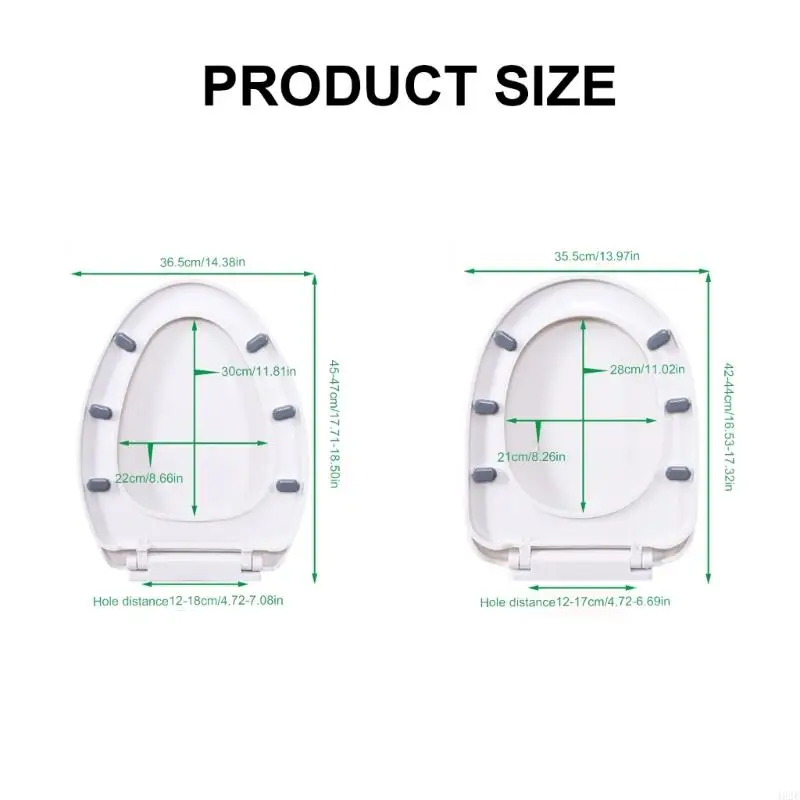 Toilet Seat Cover 1Pc Toilet Seats Waterproof Toilet Cover Suitable for Bathroom