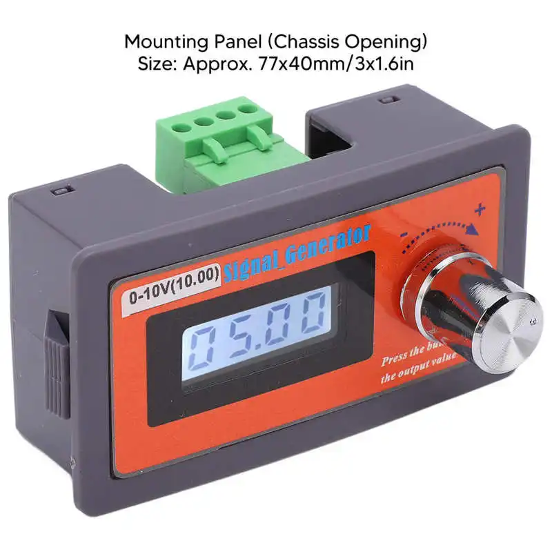 Voltage Generator High Accuracy Adjustable Voltage Generator Analog Simulator For PLC panel debugging DC 0-10V