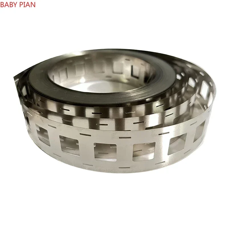 1KG 2P 3P 4P 21700 Lithium Battery Nickel Sheet Li-ion Battery Nickel Plated Steel Strip Connector Spot Welding 0.15mm