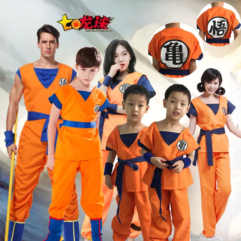 Dragon Ball Anime Cosplay Costume pour Enfants, Son Goku Gui, Vêtements  pour Enfants, Halloween, Toussainfluffy Day Performance Outfit, Adulte -  AliExpress