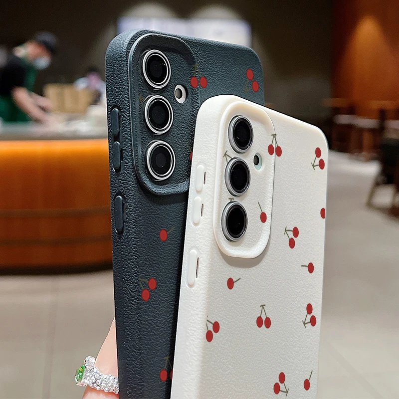 Cute Cherry Phone Case - Ultra Slim Design with Vibrant Cherry Pattern