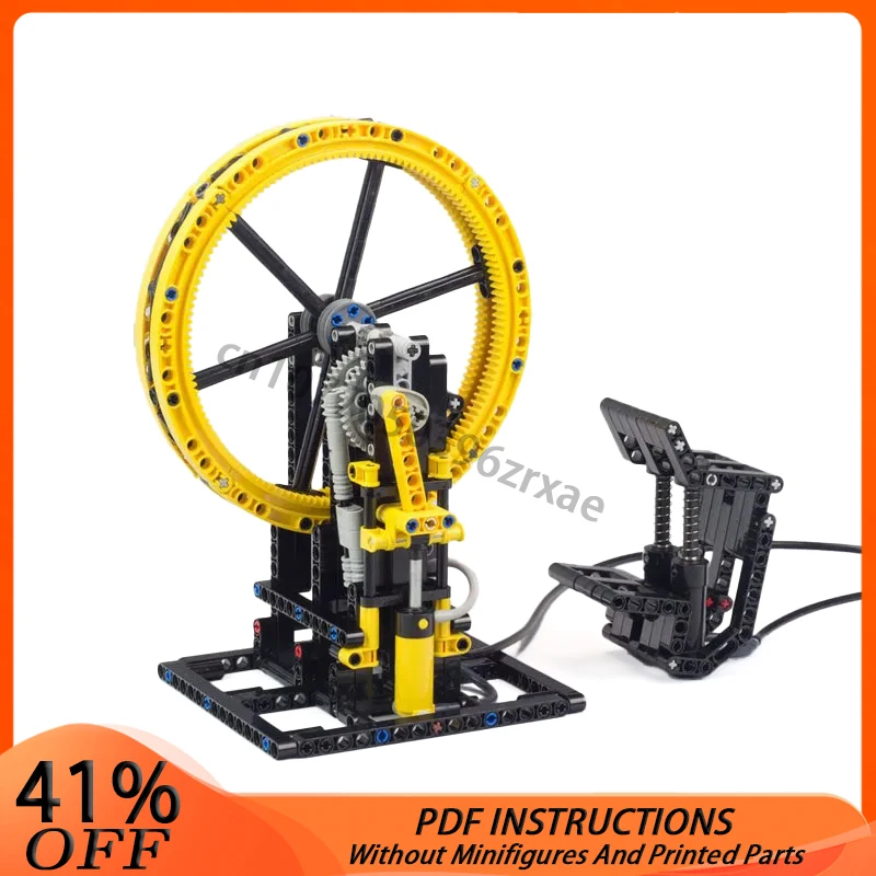 Moc Motore Pneumatico Verticale Modello Buiding Blocks Pompe Tecniche Interruttore Cilindri Mattoni Giocattoli Per Bambini Fai Da Te Regali Di Natale