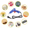 20W Hot Melt Glue Gun DIY Mini Household Industrial Guns Heat Temperature Thermo EU Electric Repair Tool Use 7mm Glue Sticks 2