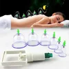 6pcs Medical Vacuum Cupping,Chinese Massage Cupping Therapy Kits with Suction Pump,Vacuum Suction Cups for Muscle Soreness 4