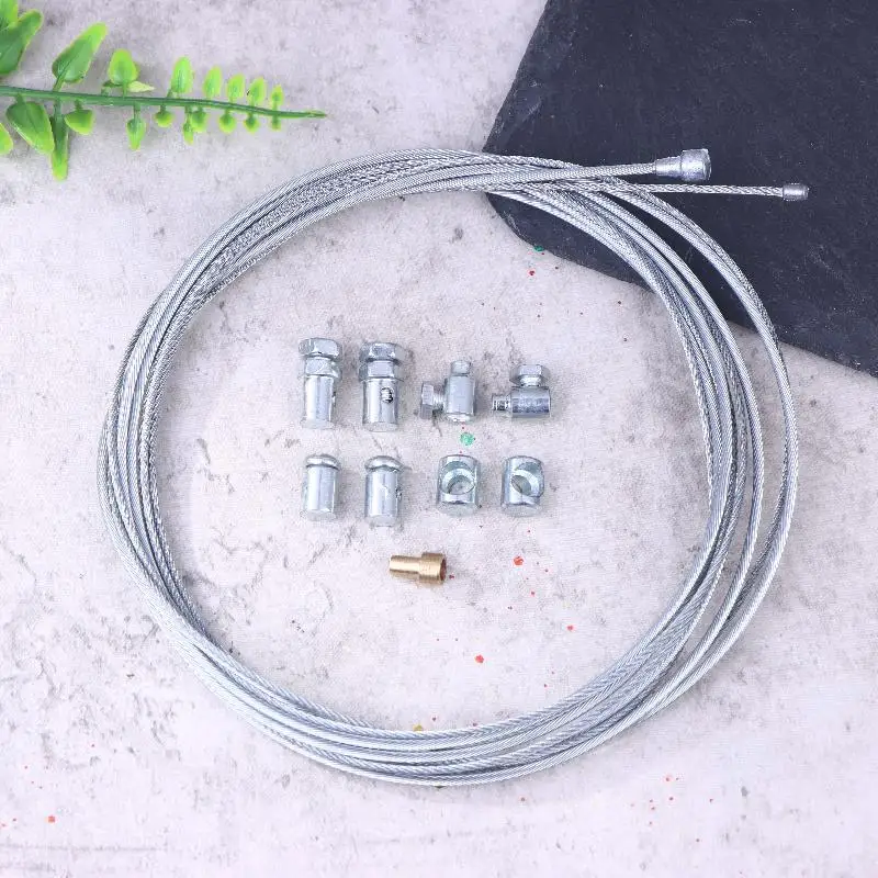 11pcs/setUniversalThrottleClutchCableRepairKitWithCableLawnmowerRotovatorPartsSolderlessNippleWithSleeveNutSet-AliExpress1420