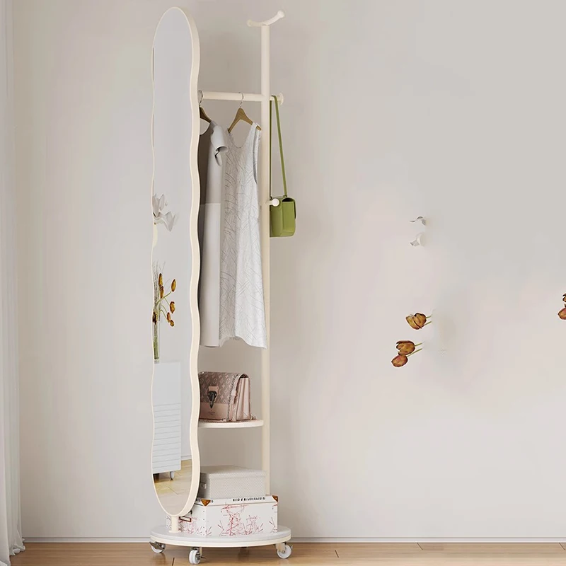 

Floor Hanger Modern Clothes Rack Hat Boutique Entrance Hall Shoe Storage Clothing Rack Rail Wall Porte Manteau Furniture WJ35XP