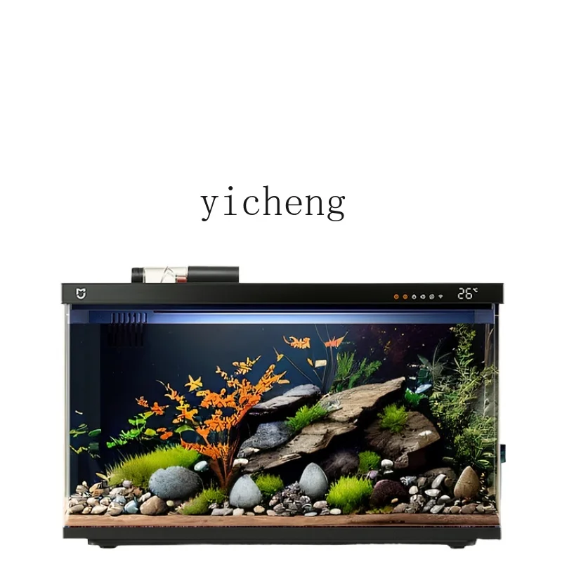 

XL Smart Fish Tank Small Living Room Filter All-in-One Ecological Set Landscape Desktop Aquarium