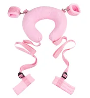 Sex Spielzeug Baumwolle Bdsm Bondage Set Handschellen Sexy Bein Kissen Ausdünnung Gürtel Biegen Orgasmus Paar Spielzeug 3