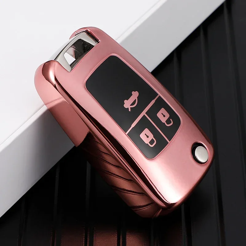 Soft TPU Key Cover Case For Chevrolet For Buick Cruze Aveo Trax Opel Astra Corsa Meriva Zafira Antara J