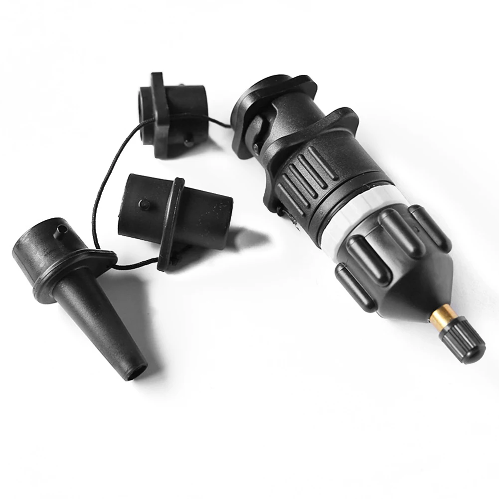 패들 보드 에어 밸브 어댑터 카누 카약 로잉 보트 에어 밸브 펌프 커넥터