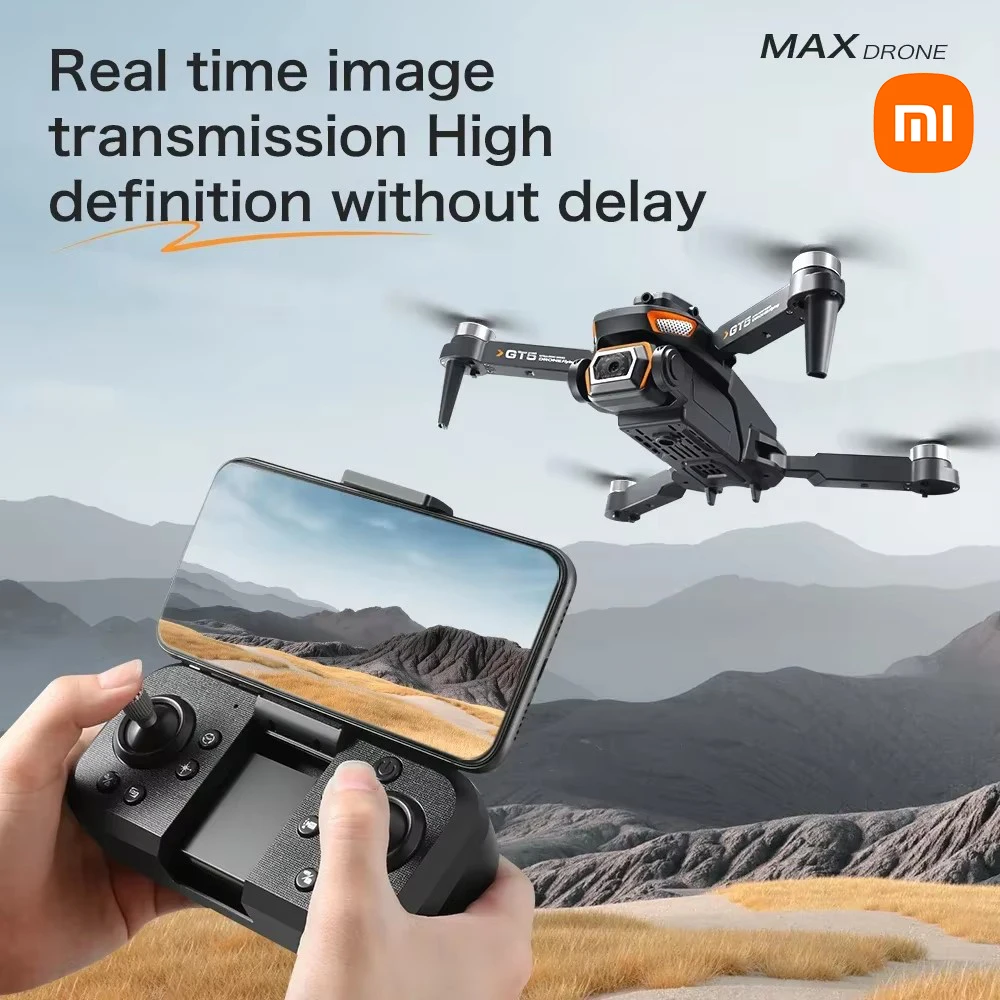 Iconic Brand GT5 MAX Drone Professional 8K Dual Cameras HD FPV GPS RC Brushless Drone Obstacle Avoidance Helicopter Toy UAV 10000m