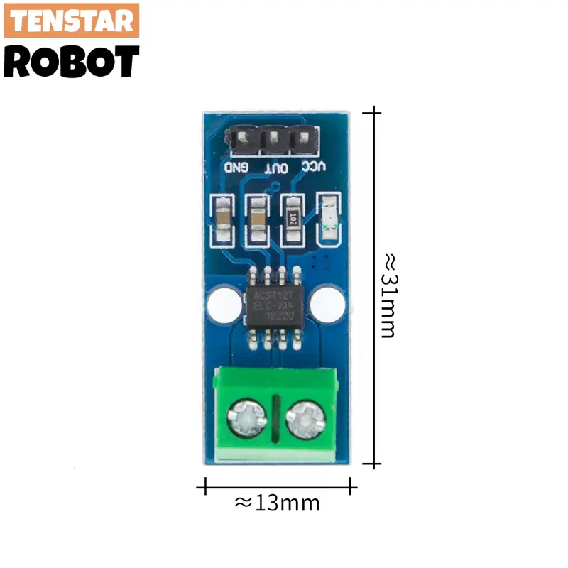 ACS712 5A 20A 30A Range Hall Current Sensor Module ACS712-30A ACS712-20A image 6