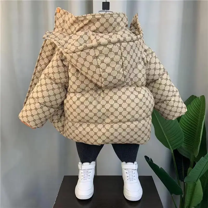 Kids Boys Cotton Clothes Winter Clothing Children's Thickened Cotton Clothes