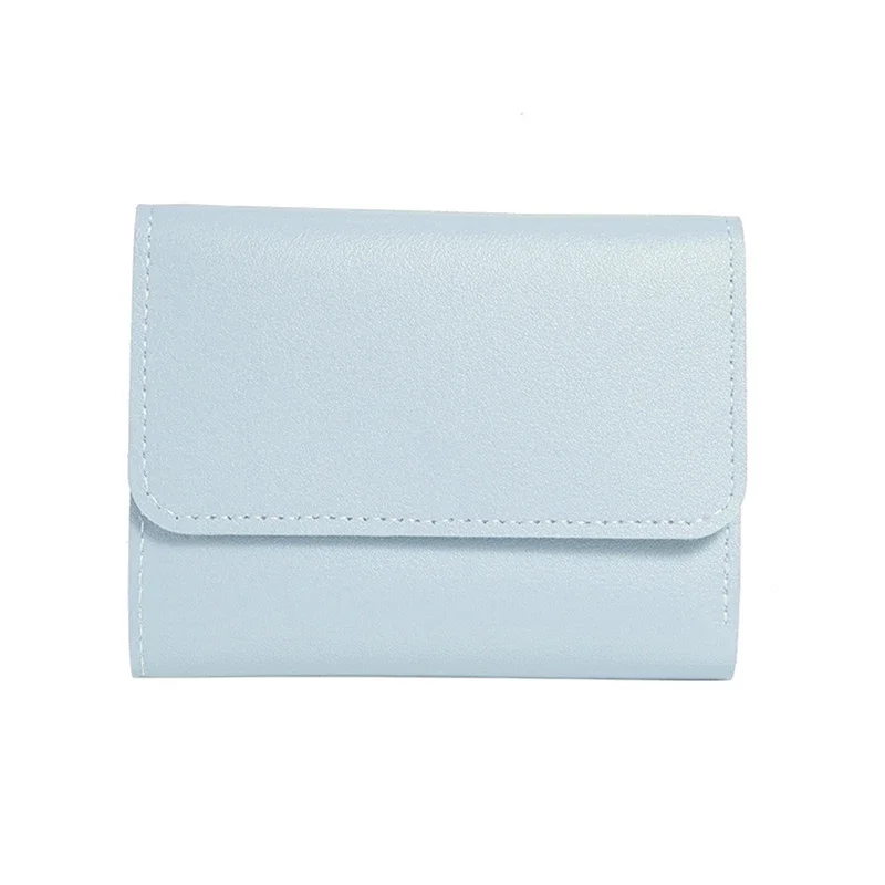 New Cute Wallets for Women Small Hasp Girl Credit Card Holder for PU Leather Coin Purse Female Wallet Short Purses for Women