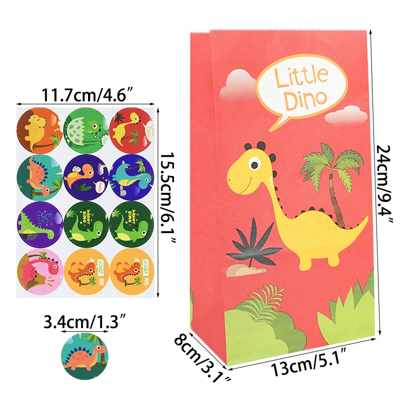 Sacchetti regalo di caramelle per feste di dinosauri ruggito Dino Safari  animali della giungla sacchetto di imballaggio di biscotti sacchetto regalo  forniture di compleanno per bambini Baby Shower - AliExpress