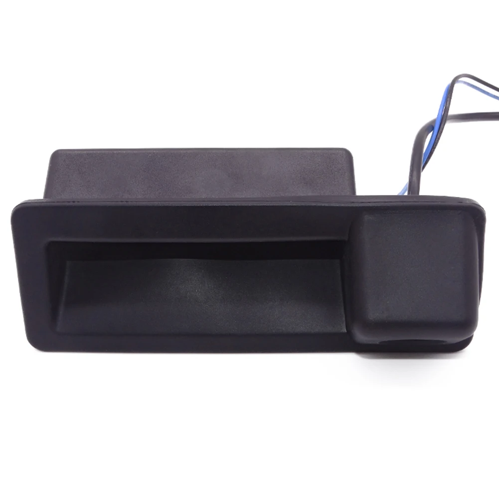

1 Set Tailgate Handle Waterproof 420 TV Lines 73x32x18mm NTSC Default Release Switch Trunk Handle High Quality