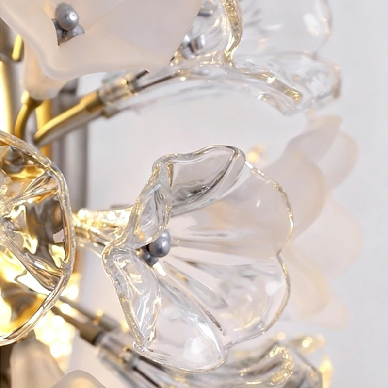 Petunia Glass Wall Lamp 4