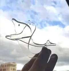 Présentoir pour Piano à pouce Kalimba en cristal, support Vertical Transparent en PVC pour Mini Piano 