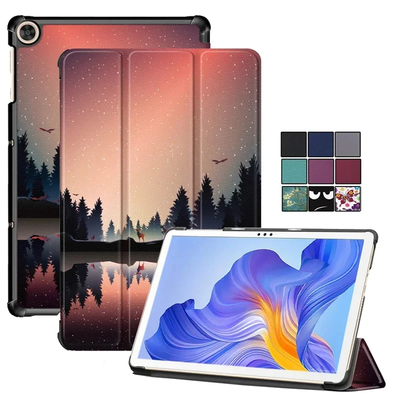 Magnético Flip Stand Shell para Honor Pad Tablet Capa para Hornor Pad Funda x8 Lite 10 1