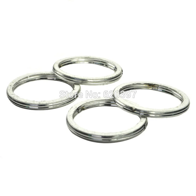 

4 PCs Exhaust Pipe Header Gasket for SUZUKI ATV LT-A400FZ KINGQUAD 4x4 LIMITED ASi FSi LT-A450X KINGQUAD AXi LT-F400FZ